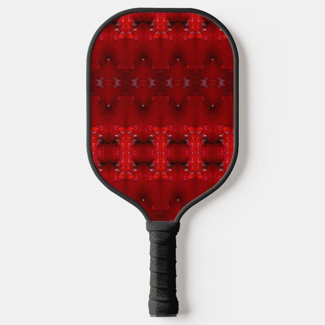Palas De Pickleball Rainy Red Dianthus Ikat también (Anverso)