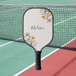 Palas De Pickleball Ramo de flores silvestres Pretty personalizado