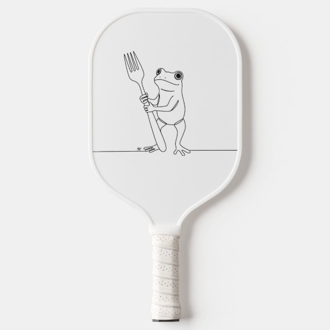 Palas De Pickleball Rana con tenedor (Anverso)