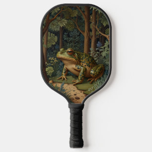 Palas De Pickleball Rana vintage retro de carpintería