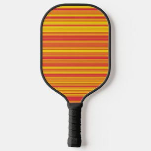 Palas De Pickleball Rayas amarillas rojas naranja