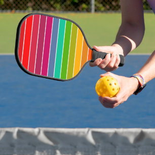 Palas De Pickleball Rayas de arte pop