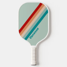 Rayas de lazo de lana pálido con nombre