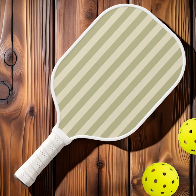 Palas De Pickleball Rayas de Polo de Época Media Polvo Salvia (Subido por el creador)