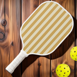 Palas De Pickleball Rayas de Polo de Mediados de Siglo Arena Amanecer