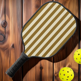 Palas De Pickleball Rayas de Polo de mediados de siglo cálido desierto