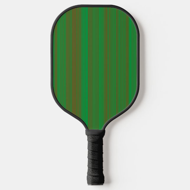 Palas De Pickleball Rayas marrones verdes (Anverso)