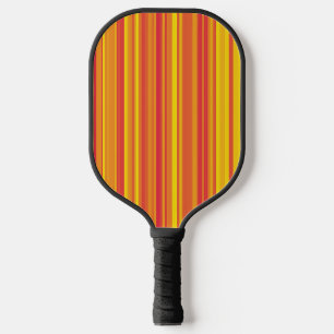 Palas De Pickleball Rayas Naranjas Rojas Amarillas