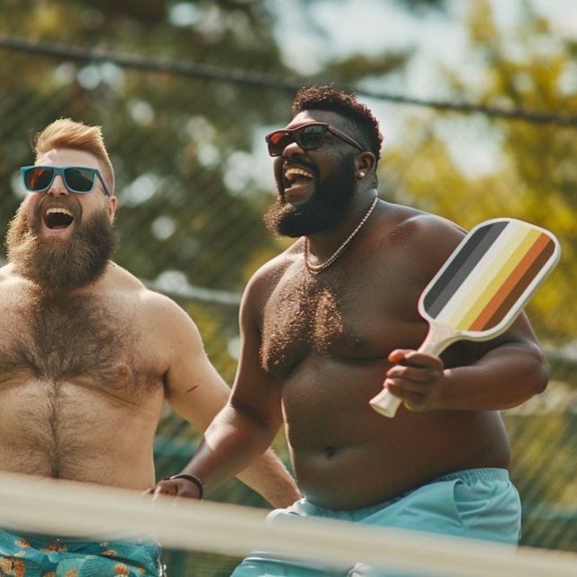Palas De Pickleball Rayas Orgullo de Oso (Subido por el creador)
