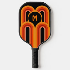Palas De Pickleball Rayas retro de los 70 Personalizadas 