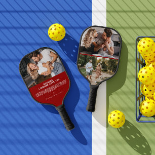 Palas De Pickleball Razones por las que bebo te amo 3 Foto