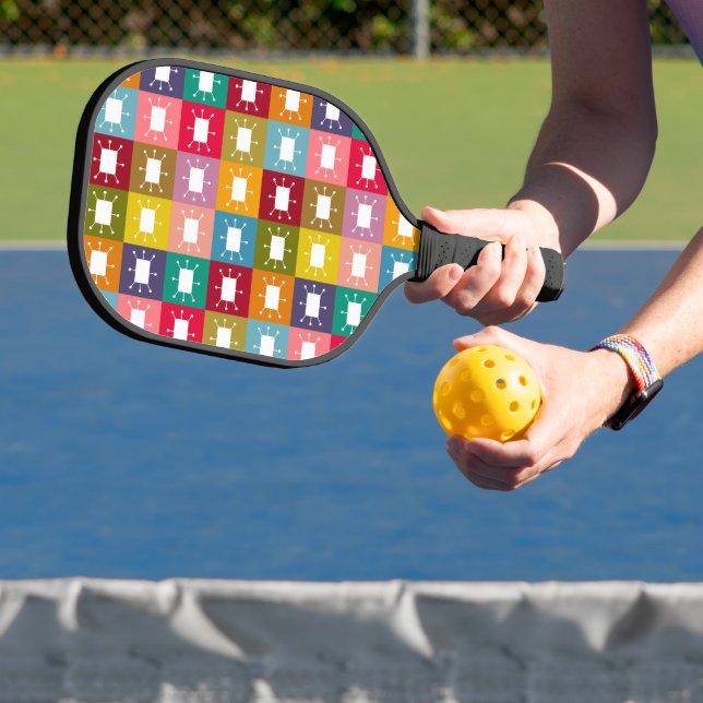 Palas De Pickleball Rectángulos atómicos (in situ)