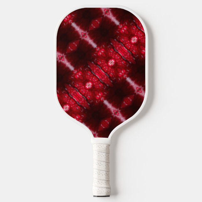 Palas De Pickleball Red Petunia Ikat (Anverso)