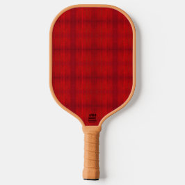 Palas De Pickleball "Red Plaid" (carbon fiber) Pickleball Paddle