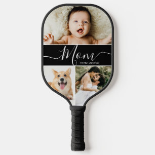 Palas De Pickleball Regalo de Colografo de Fotos Personalizadas 'Mamá 