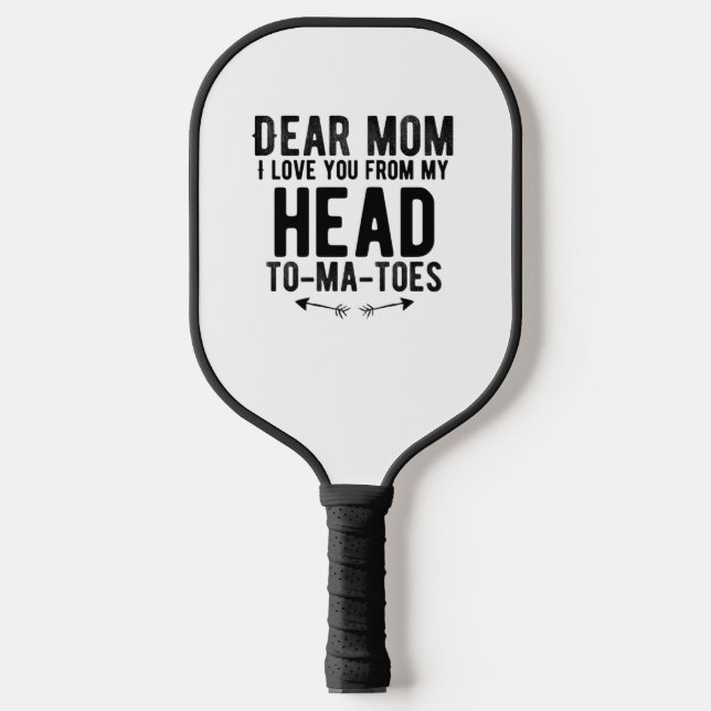 Palas De Pickleball regalo de Día de la Madre divertido para mamá (Anverso)