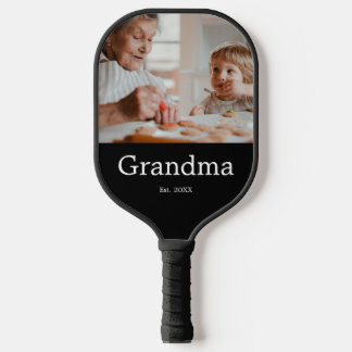 Palas De Pickleball Regalo de foto divertido establecido por la abuela