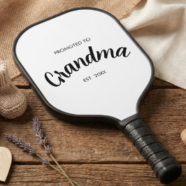 Palas De Pickleball Regalo de Revelación de Embarazo Ascendida a Abuel