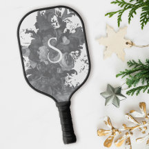 Regalo Personalizado Artístico Floral Blanco y Neg