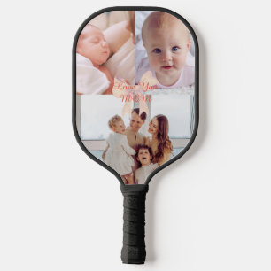 Palas De Pickleball Regalo personalizado de fotografía del Día de la M