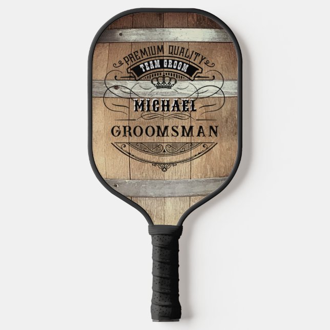 Palas De Pickleball Regalos de los Groomsmen (Anverso)