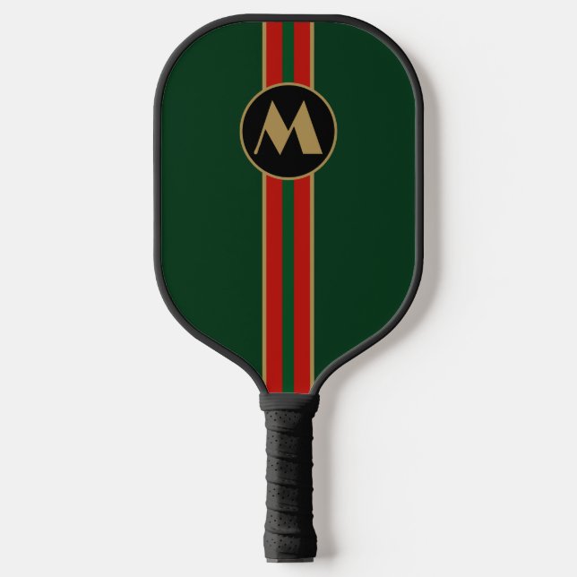 Palas De Pickleball Reggae Vibes Paddle Verde Personalizado (Anverso)