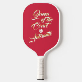 Palas De Pickleball Reina del baloncesto del nombre personalizado del 