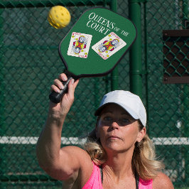 Palas De Pickleball Reinas de la pista de pádel de baloncesto