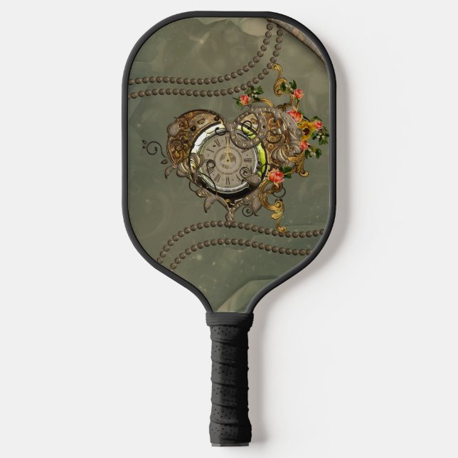 Palas De Pickleball Reloj de vapor maravilloso (Anverso)