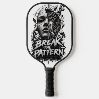 Palas De Pickleball Remata El Patrón Pala de Pickleball Gráfica Edgy |