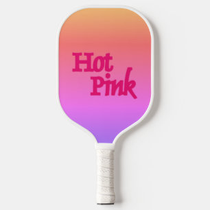 Palas De Pickleball remo de bola de picnic inverso de color rosa calie
