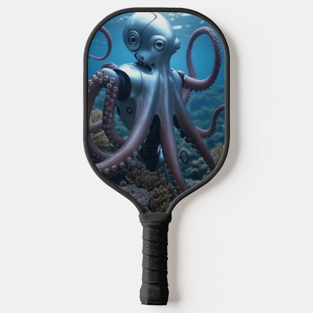 Palas De Pickleball remo de bolas de pickleball de Cyber Octopus (Reverso )