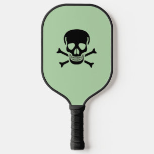 Palas De Pickleball remo de bolas de pickleball verde para el cráneo n