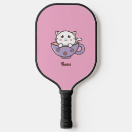 Palas De Pickleball remo de pickleball de gato personalizado