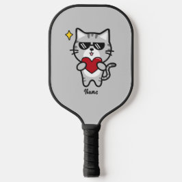Palas De Pickleball remo de pickleball de gato personalizado
