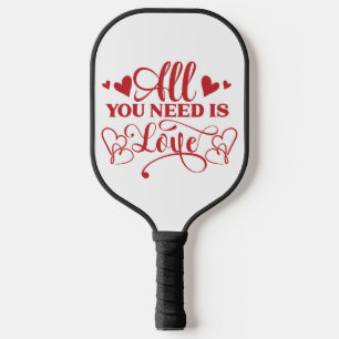 Palas De Pickleball Remo de Pickleball de Tipografía Todo lo que neces