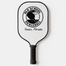 Remo de pickleball recuerdo de la vieja escuela
