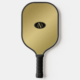 Palas De Pickleball Remolque dorado monograma