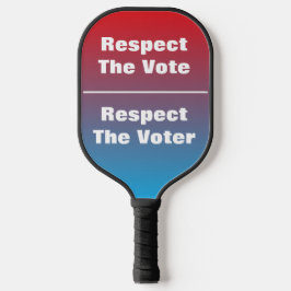 Palas De Pickleball Respeto al voto y al votante