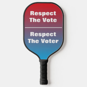 Palas De Pickleball Respeto al voto y al votante