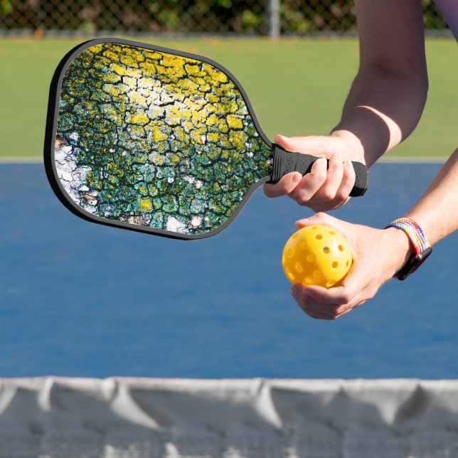 Palas De Pickleball Resumen amarillo y verde (in situ)