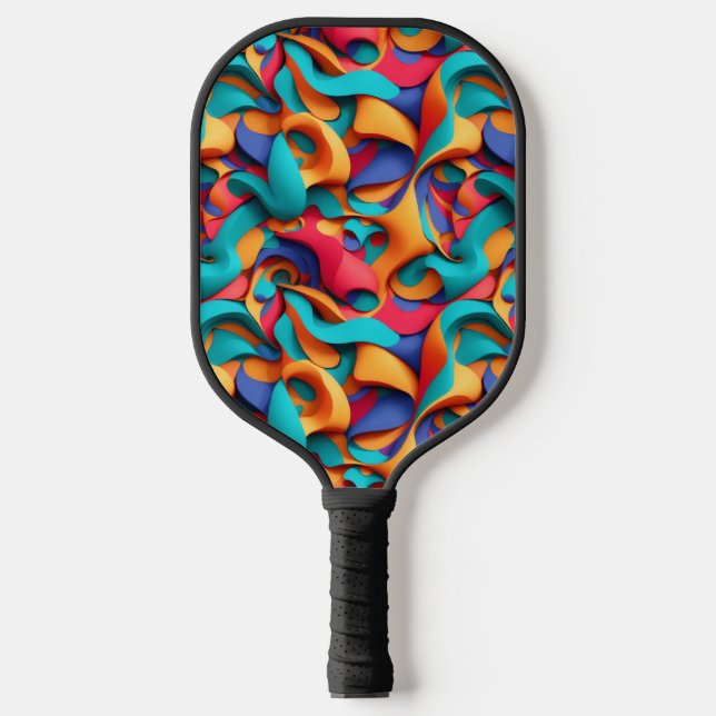 Palas De Pickleball Resumen Art Pickleball Paddle (Anverso)