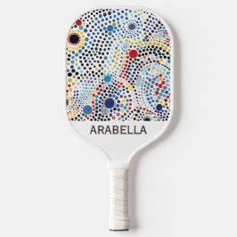 Palas De Pickleball Resumen cósmico dotado dinámico de personalizable 