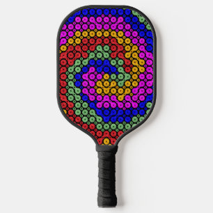 Palas De Pickleball Resumen de Hues entrelazados