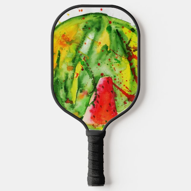 Palas De Pickleball Resumen de la sandía acuática brillante (Anverso)
