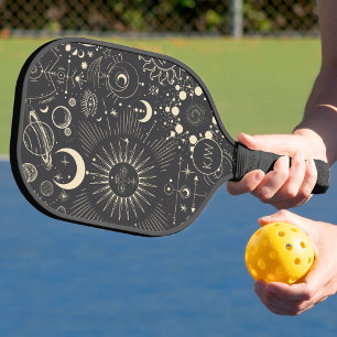 Palas De Pickleball Resumen Fases de la Luna Monograma