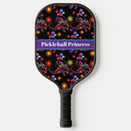 Palas De Pickleball Resumen Floral Pickleball Princesa Pickleball Pad