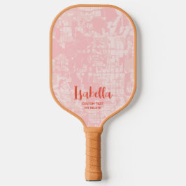 Palas De Pickleball Resumen moderno Nombre Personalizado Pickleball Pa