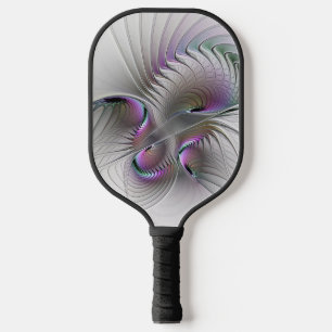 Palas De Pickleball Resumen moderno Shy Fantasía Figura Arte Fractal