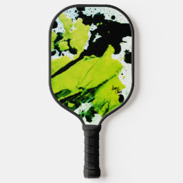Palas De Pickleball Resumen verde y negro de SPWW Keylime n' Slime